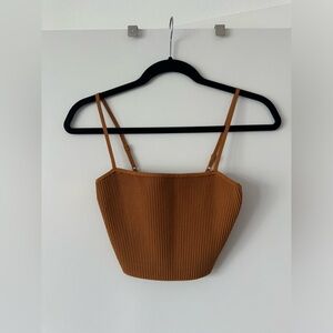 Babaton (Aritzia) Sculpt Knit Crop Top, NWOT size XS